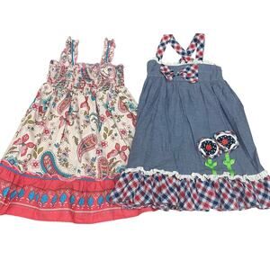 2 Bonnie Jean Sundresses Girls 4T